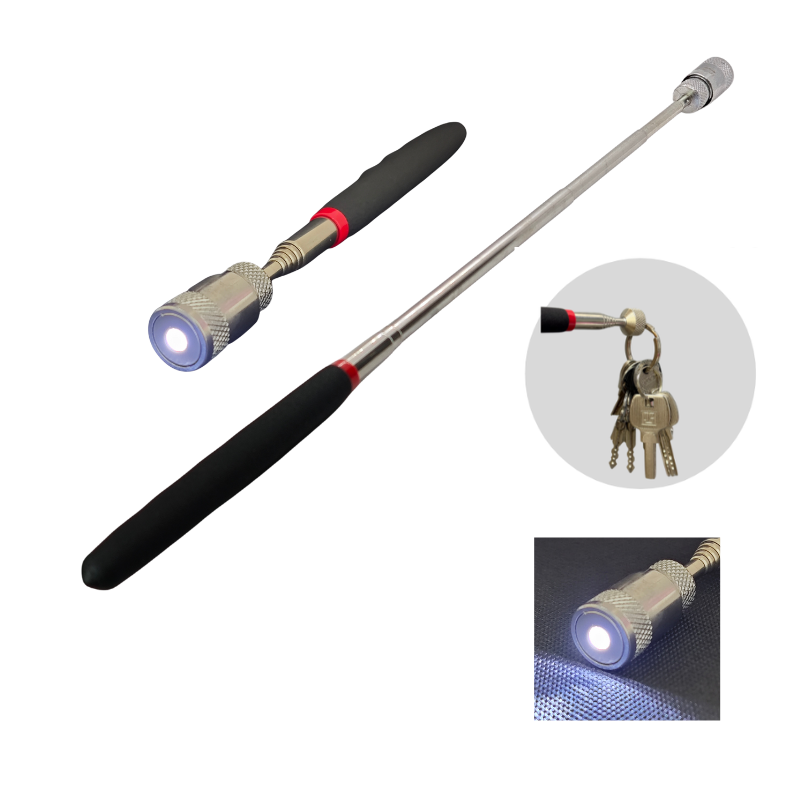 Fishing Rod Telescopic - 1 قطعة المحمولة المغناطيسي لاقط أداة