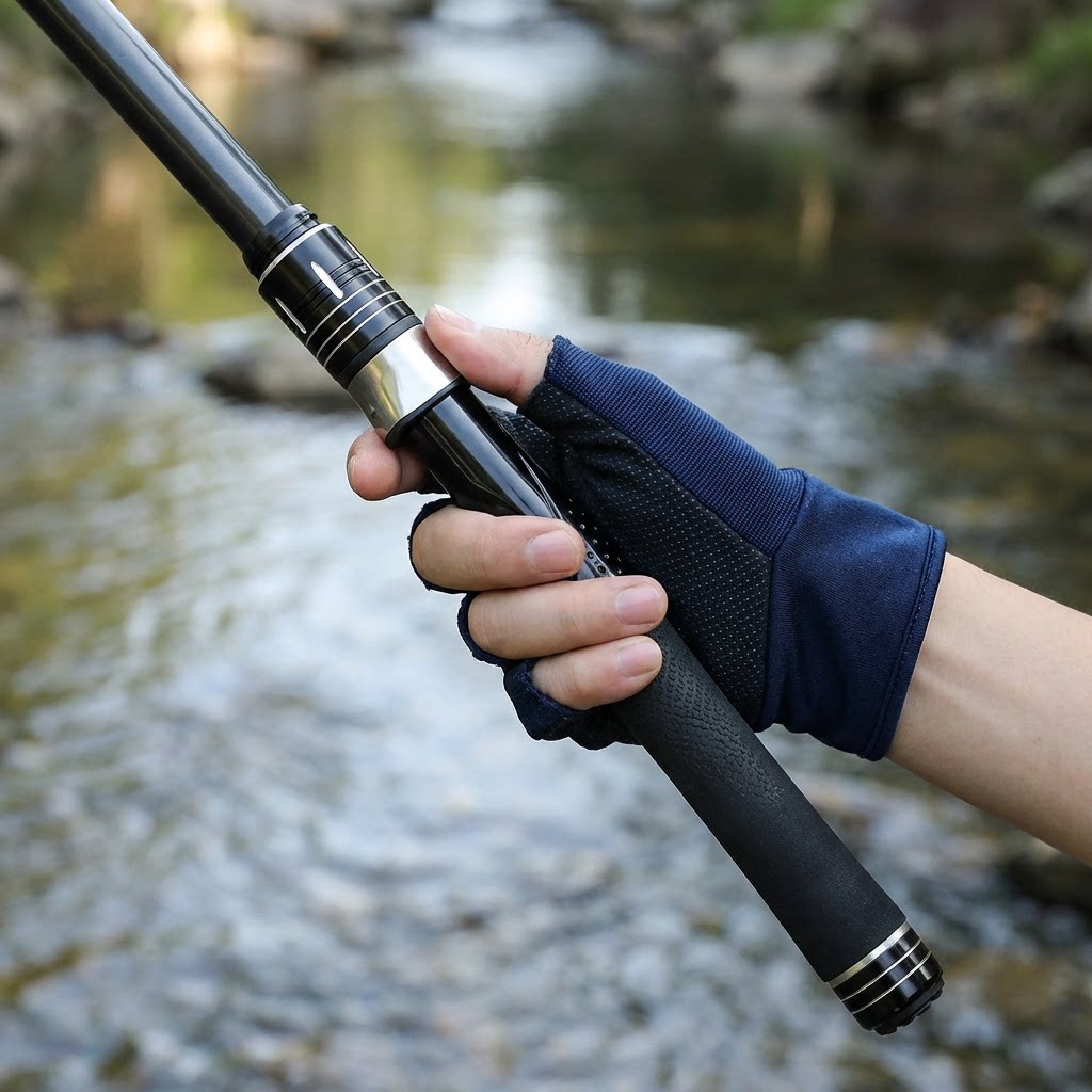 قصبة صيد تلسكوبية خفيفة الوزن  - مراجعة Fishing Rod Telescopic وسعره