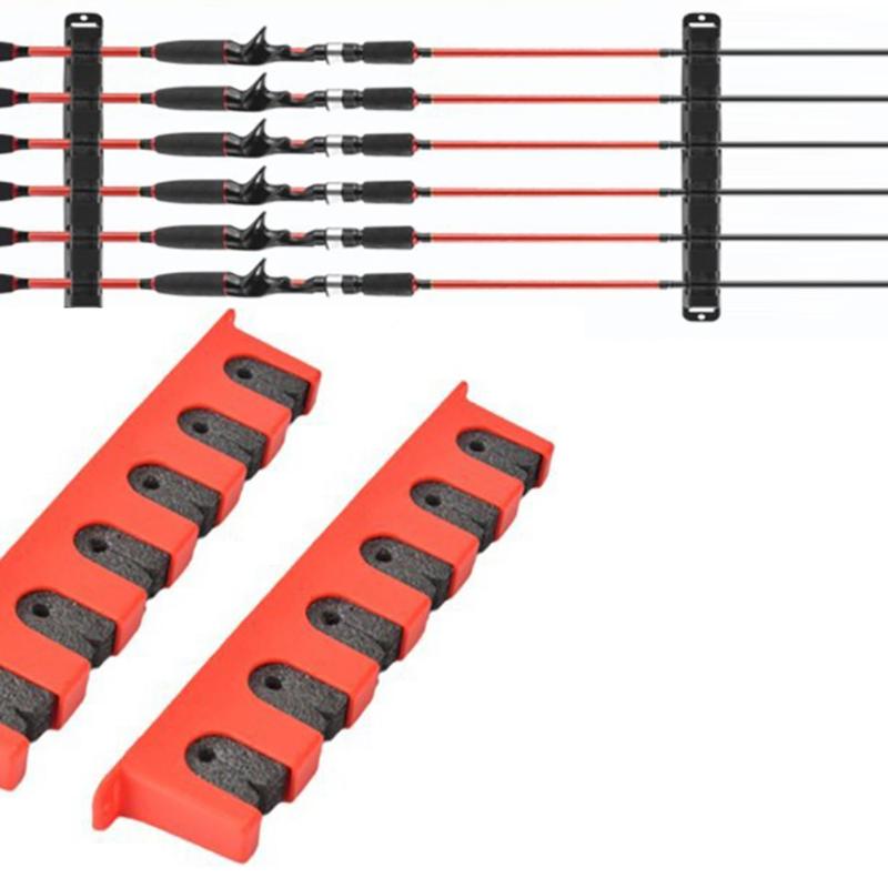 حامل عمودي لقصبة الصيد، حامل ج - مراجعة Fishing Rod Rack وسعره
