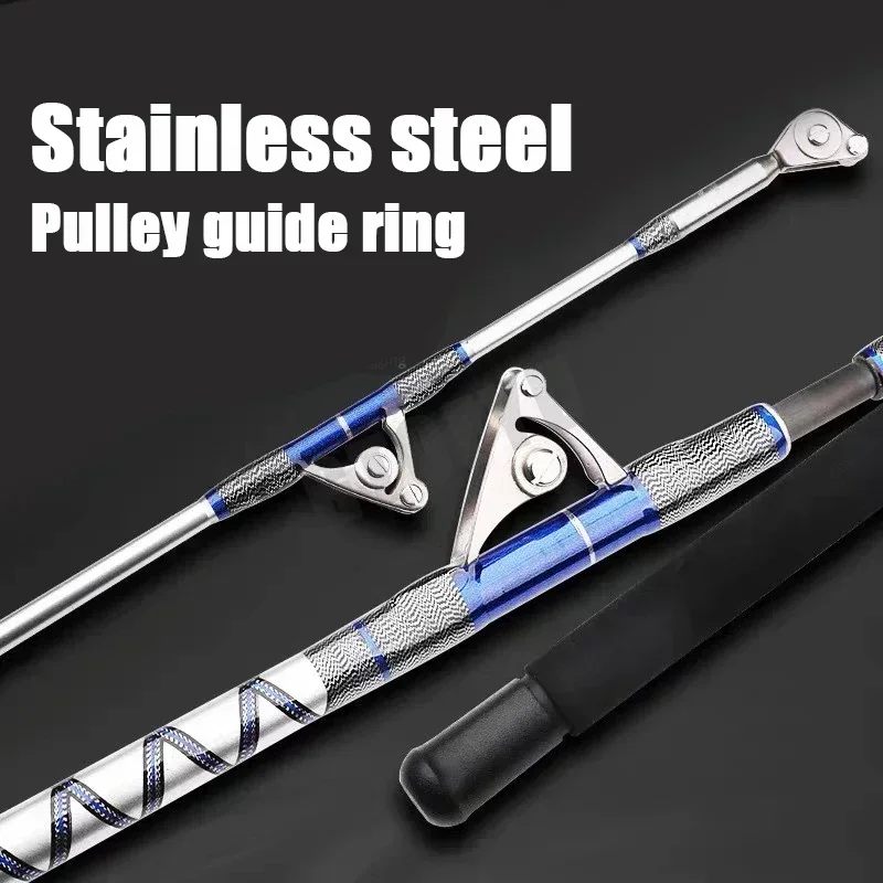 1.98 متر 2.1 متر المياه المالح - مراجعة Fishing Rod Surf وسعره