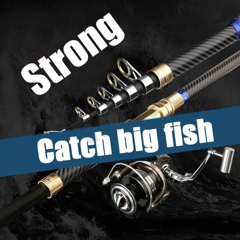 أفضل صنارة صيد تلسكوبية محمولة - مراجعة Fishing Rod Surf وسعره