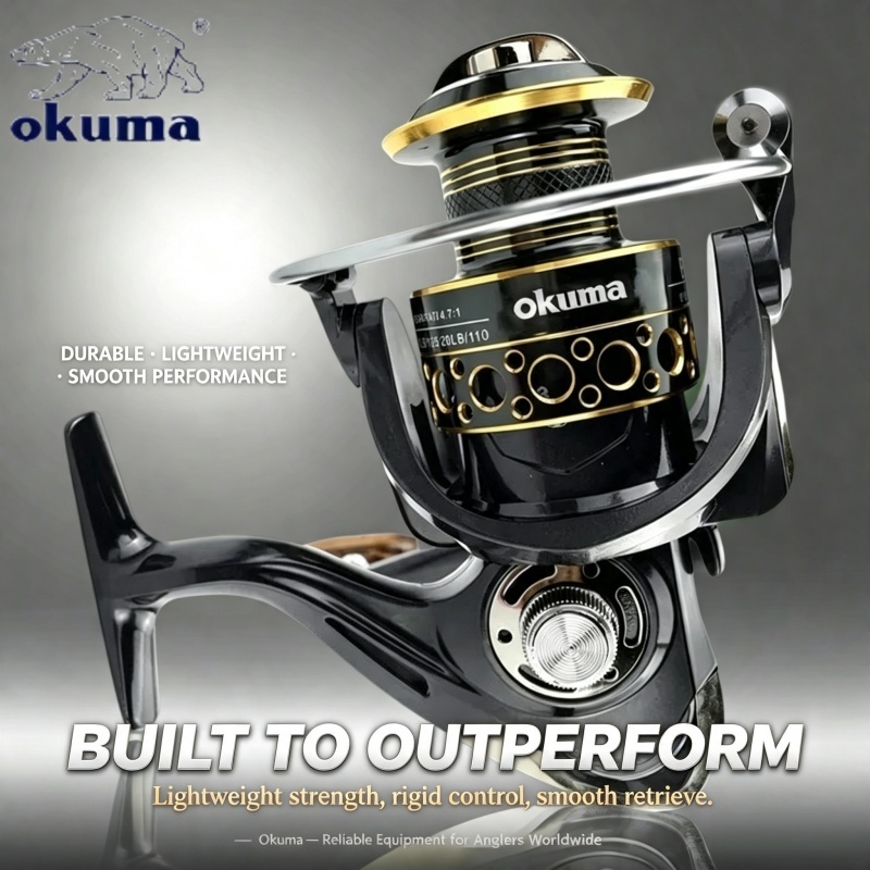 بكرة صيد OKUMA-Spinning، بكرة  - مراجعة Abu Garcia Reel Max وسعره